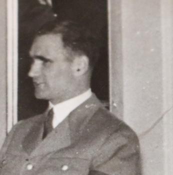 Preview: old photo - Rudolf Hess, Ernst Röhm as a guest at a banquet